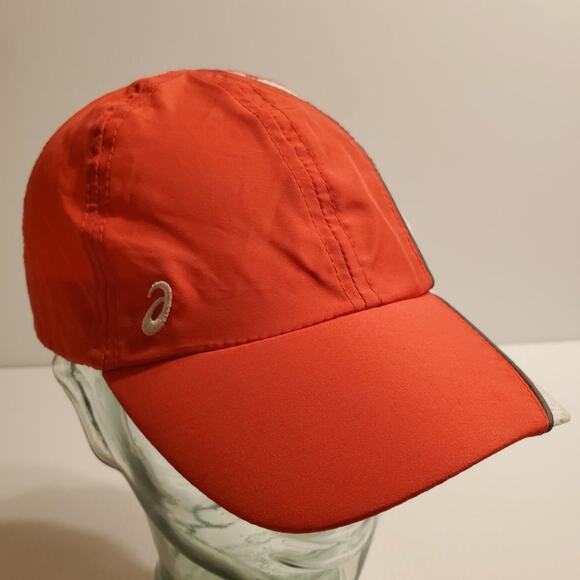 Asics golf hat cap. Color red /white. 100% Polyester. One size fits most - Picture 6 of 13